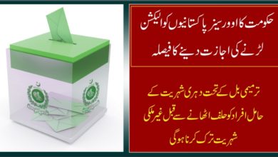 Overseas Pakistanis election eligiblity