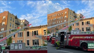 Fire at Coney Island Avenue, Brooklyn