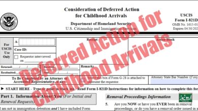 Deferred Action for Childhood Arrivals (DACA)