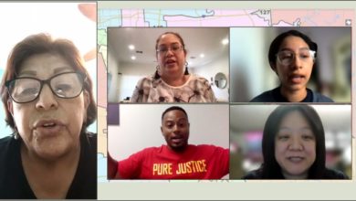 Myrtala Tristan, Nina Perales, Casandra Martinez, Roshawn Evans, Debbie Chen