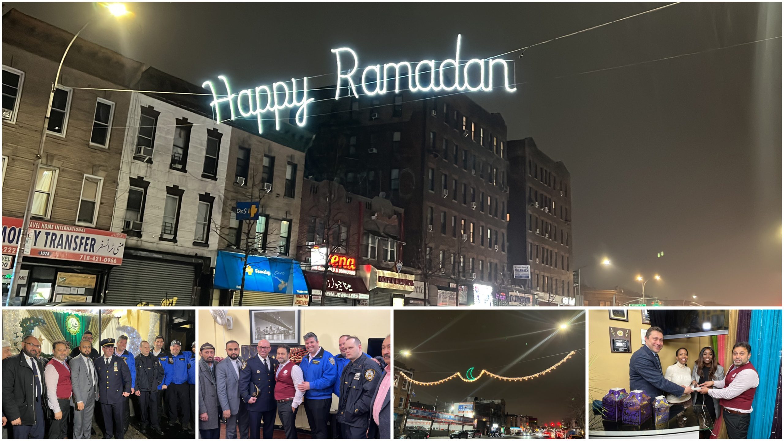 Ramadan lights on Coney Island Abu by COPO