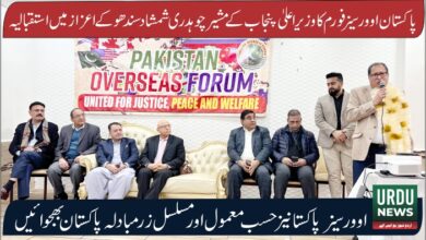 Ch Shamshad Sandhu, Pakistan Overseas Forum