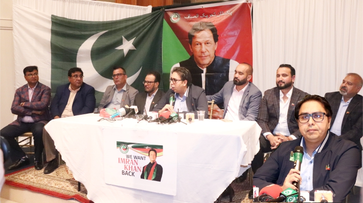 Dr Shahbaz Gill, PTI New York, USA