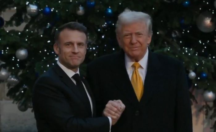 Donald Trump visits France