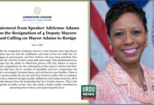 speaker NYC council Adrienne Adams